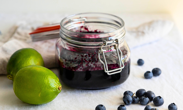 Blueberry Lime Jam