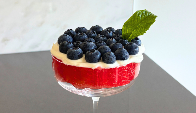 fruit dot cake