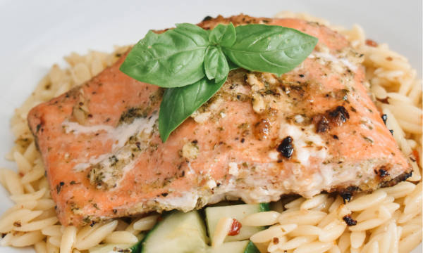 Salmon Fillets with Italian Herb Marinade