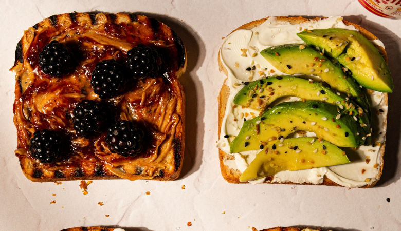 Breakfast Toast 4 Ways
