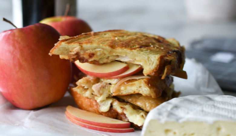 Chicken & Brie Grilled Cheese