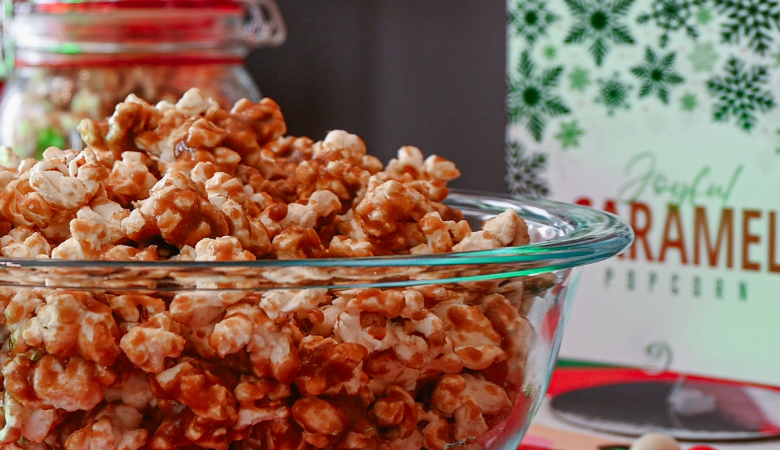 Joyful Caramel Popcorn