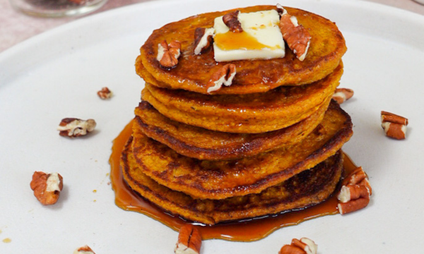 Pumpkin Spice Mini Pancakes Recipe