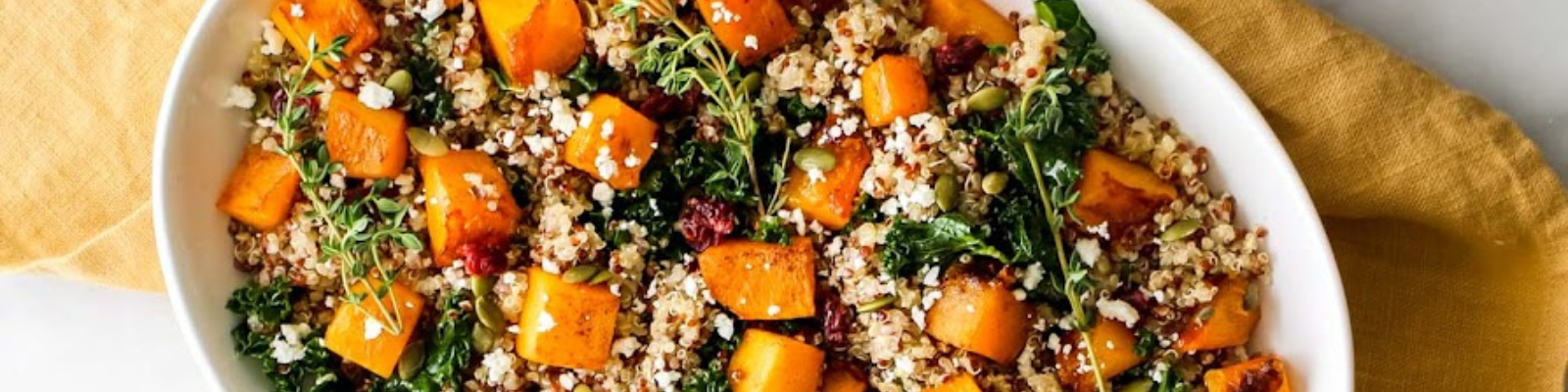 Roasted Butternut Squash Quinoa Salad