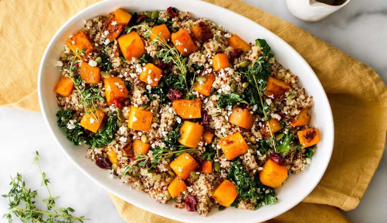 Roasted Butternut Squash Quinoa Salad