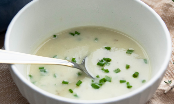 Creamy Leek, Garlic and Potato Soup Recipe