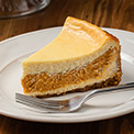 Pumpkin Pie Layered Cheesecake Recipe