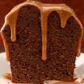 Chocolate Coffee Cake with Caramel Sauce Recipe