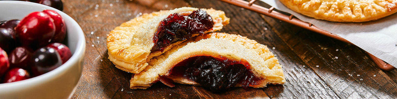 Spiced Cranberry Hand Pies