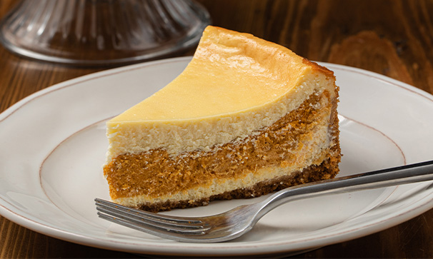 Pumpkin Pie Layered Cheesecake Recipe