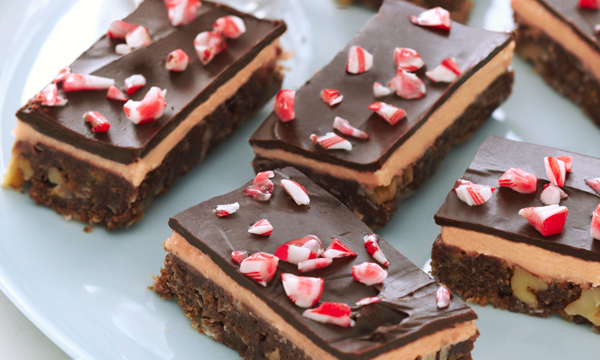 Candy Cane Nanaimo Bars Recipe