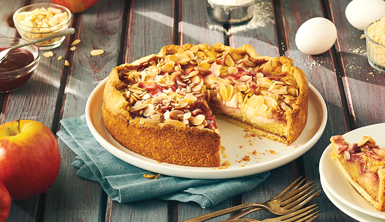 Apple Almond Tart