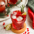 Pomegranate Lime Mocktail Recipe