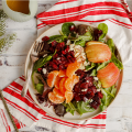 Mandarin Orange Salad with Roasted Beets