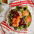 Mandarin Orange Salad with Roasted Beets 