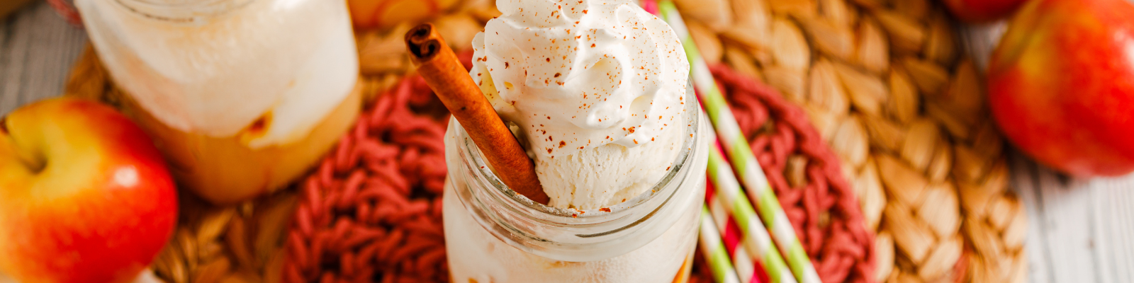 Caramel Apple Cider Float