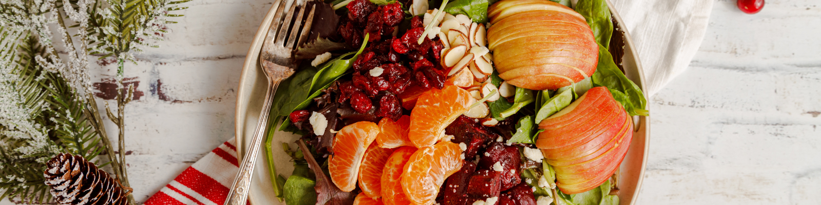 Mandarin Orange Salad with Roasted Beets 