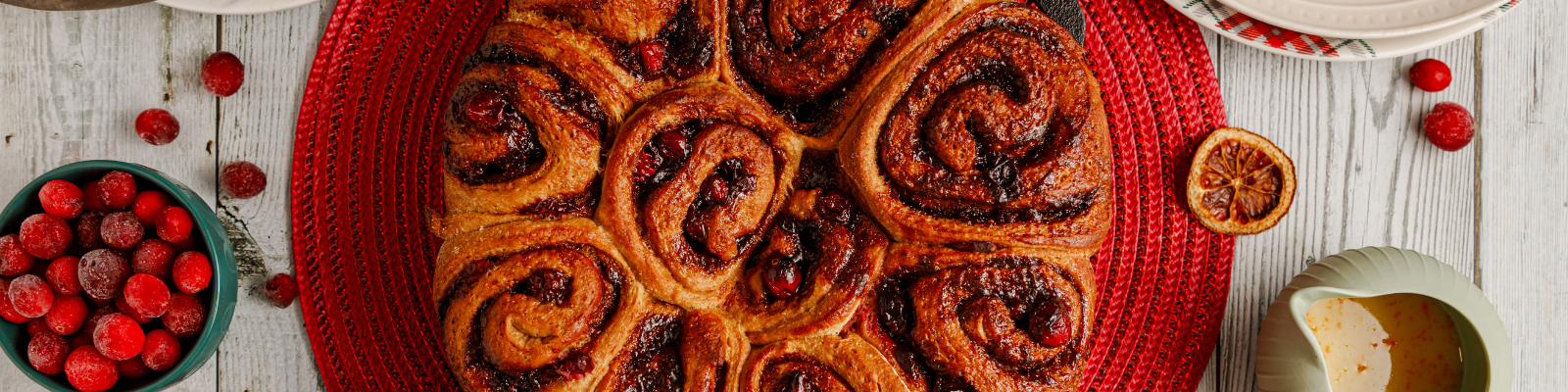 Cranberry Orange Sweet Rolls