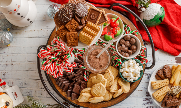 Hot Chocolate Charcuterie Grazing Board Recipe