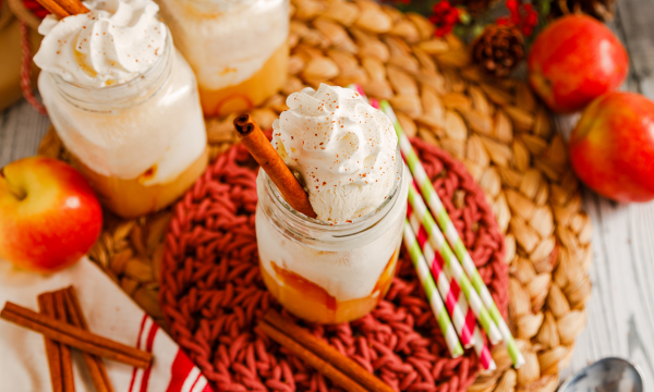 Caramel Apple Cider Float Recipe