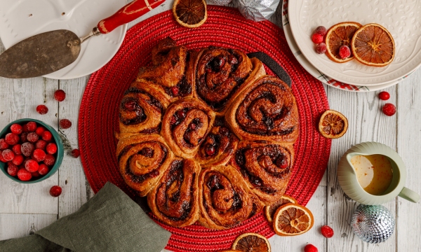 Cranberry Orange Sweet Rolls Recipe