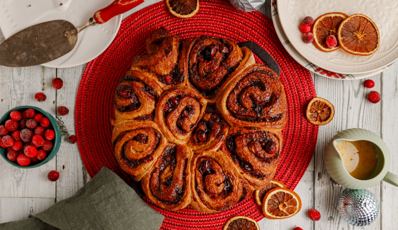 Cranberry Orange Sweet Rolls