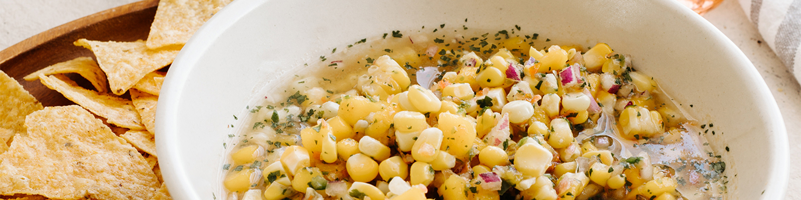 Corn, Mango & Lime Salsa