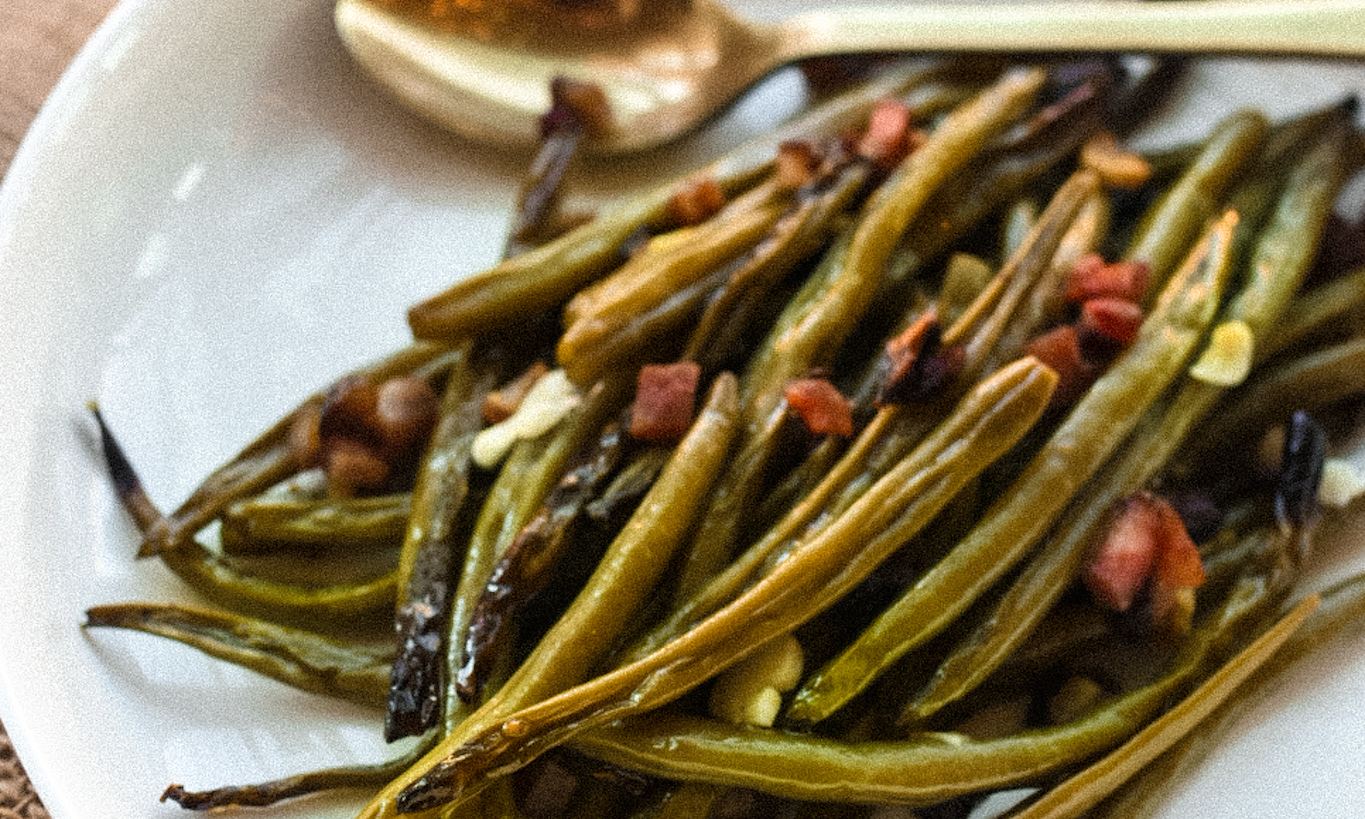 Garlic Roasted Green Beans