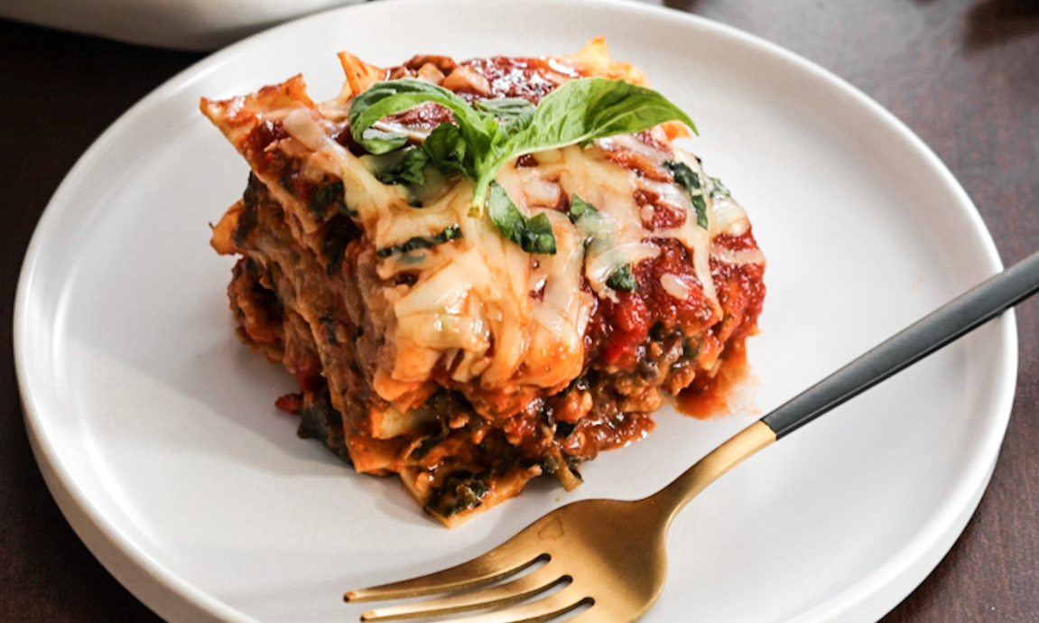 Turkey Vegetable Lasagna