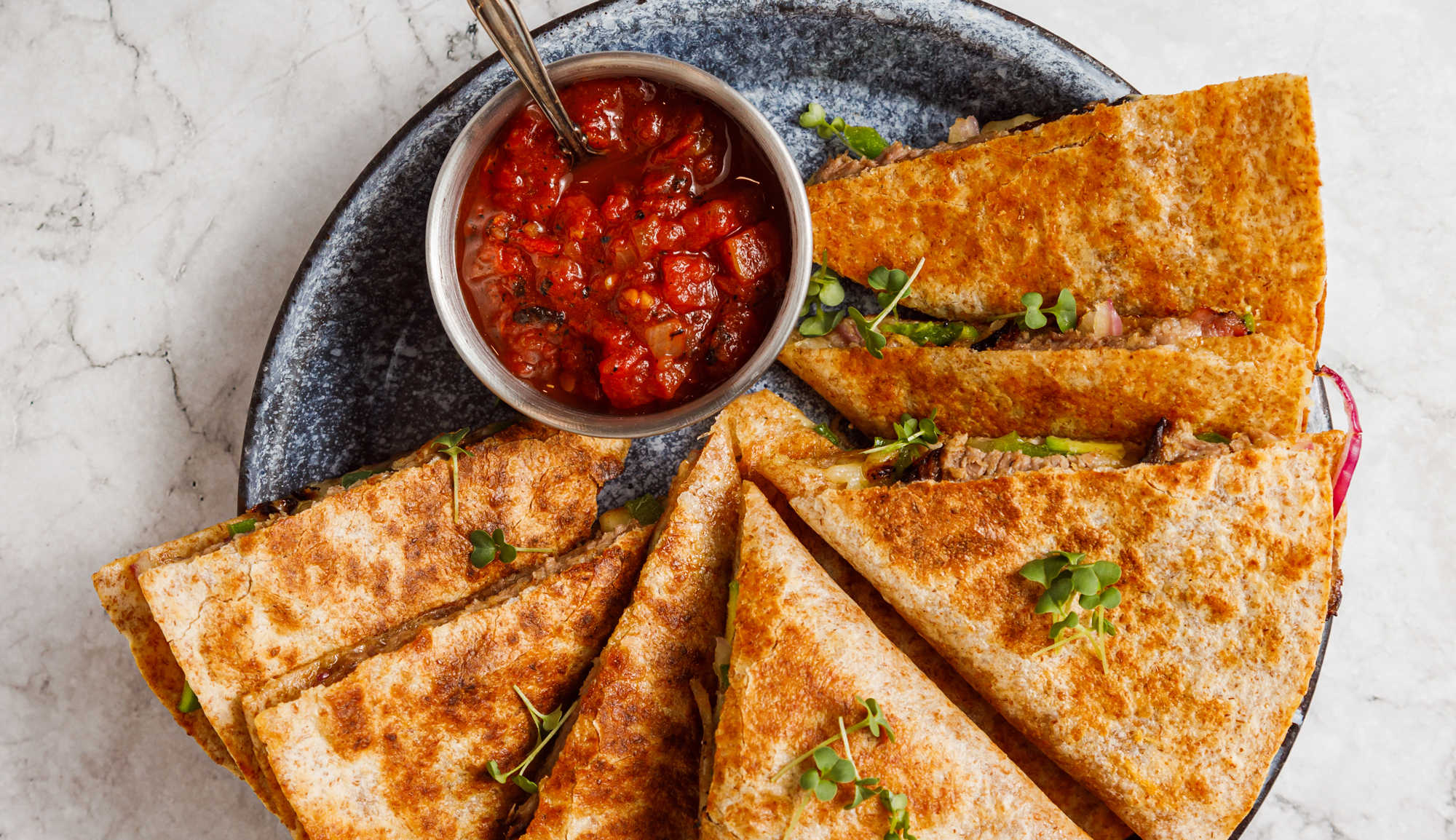 Steak and Cheese Quesadillas