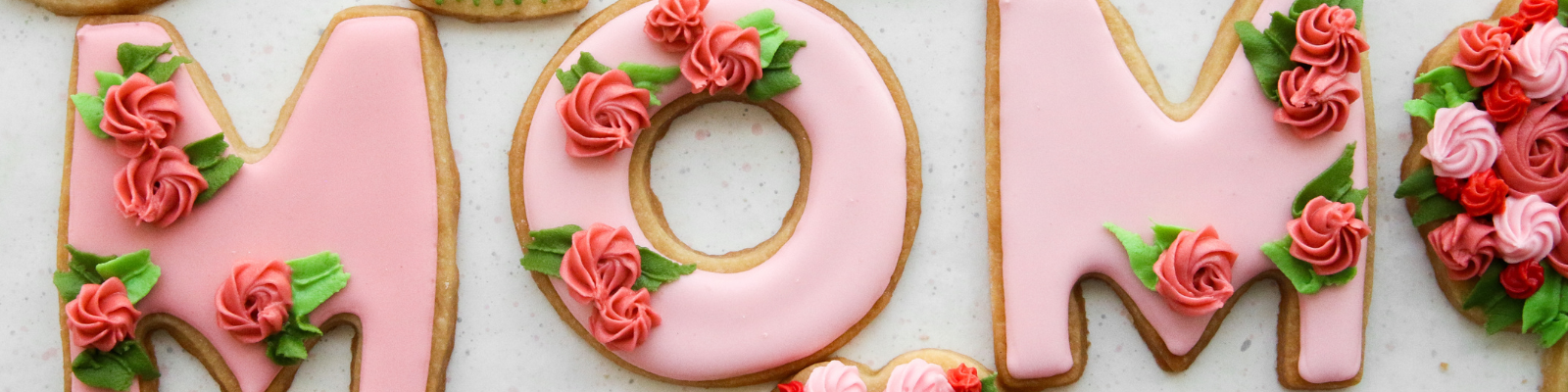 Mother’s Day Decorated Shortbread Cookies