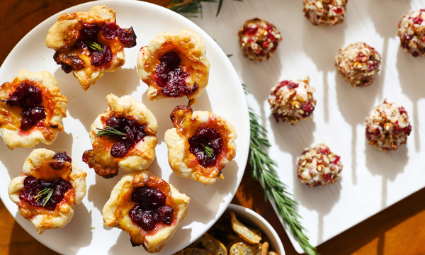 Gouda Cheese Ball Bites and Pastry Bites 