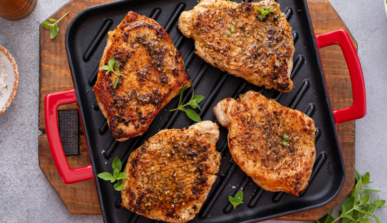 Garlic Herb Pork Chops