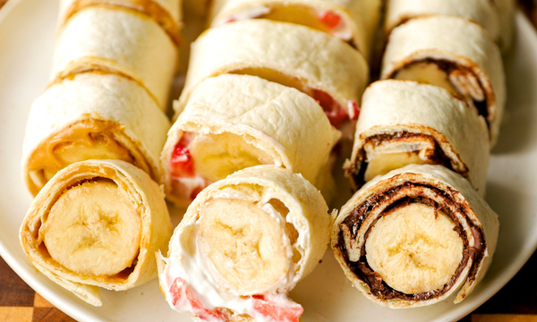 Banana Sushi Rolls 