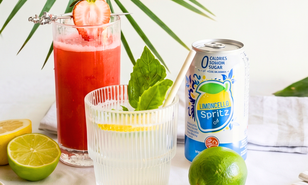 2 Limoncello Spritz Mocktails