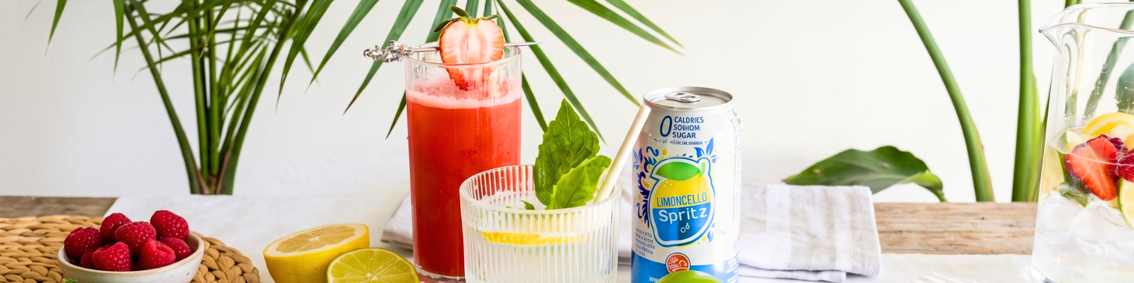 2 Limoncello Spritz Mocktails