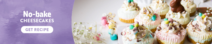 Easter No-Bake Mini Egg Cheesecakes - Get Recipe