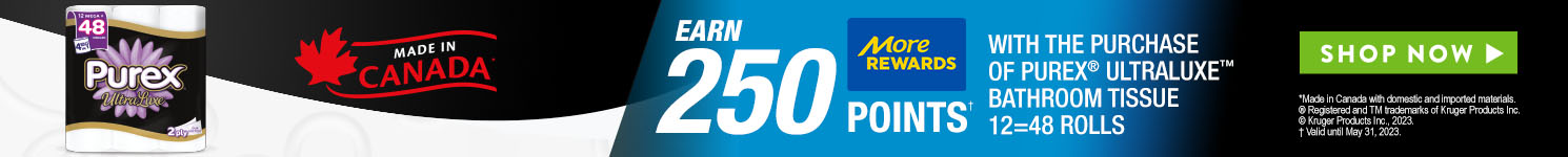 Earn 250 more rewards points with Purex