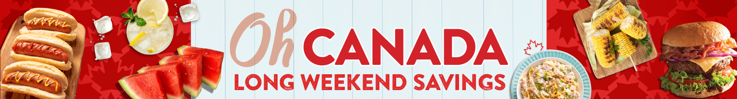 Canada Day Long Weekend Savings