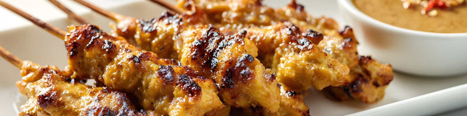 Thai Peanut Chicken Satay