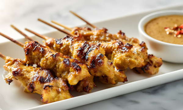 Thai Peanut Chicken Satay Recipe