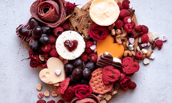 Valentine’s Day Charcuterie Board