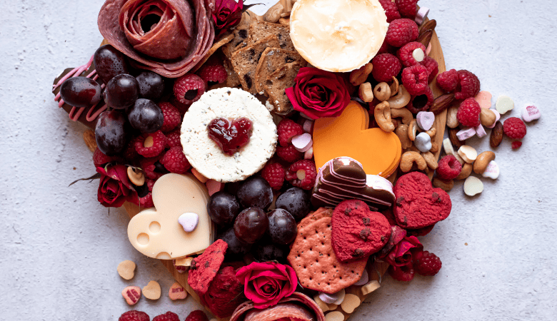 Valentine’s Day Charcuterie Board