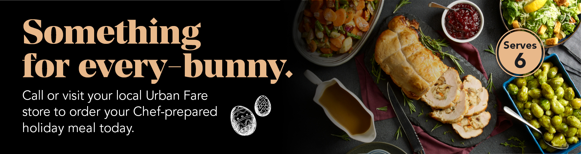 Urban Fare Holiday Meal. Order in store today!