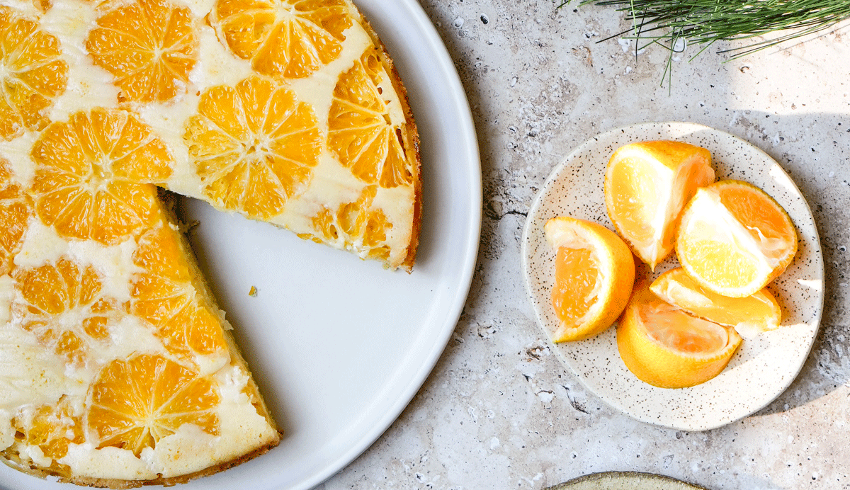 Mandarin Upside Down Cake