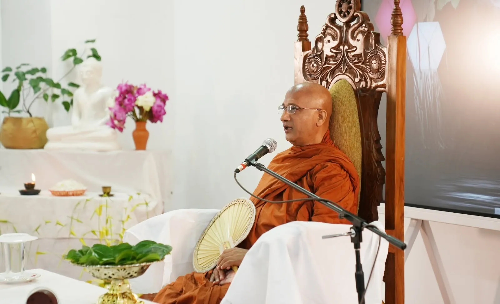 අධිකරණ සහ ජාතික ඒකාබද්ධතා අමාත්‍යාංශයේදී සිදුකළ ධර්ම දේශනාව — ඡායාරූපය 10