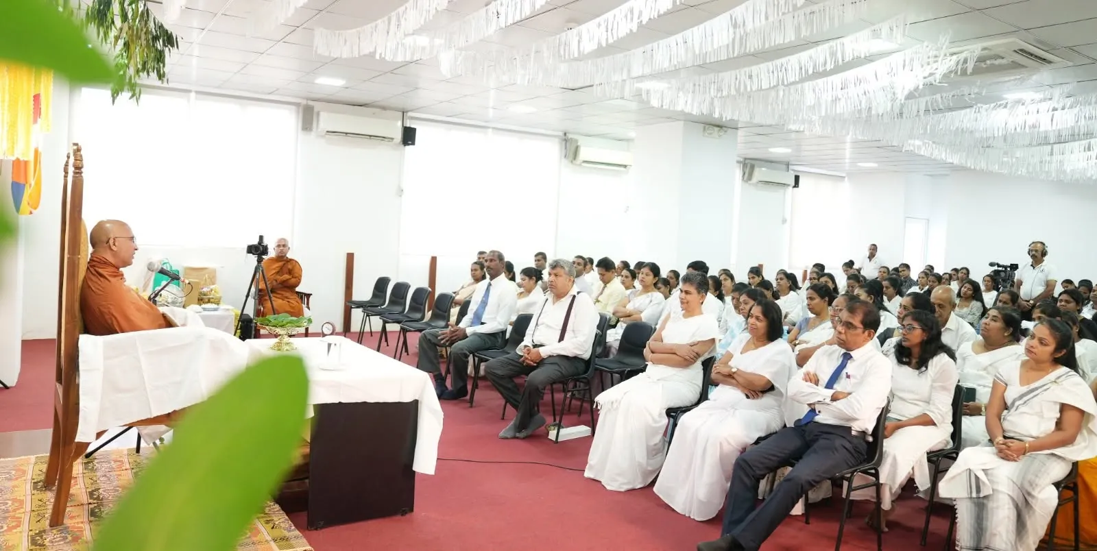 අධිකරණ සහ ජාතික ඒකාබද්ධතා අමාත්‍යාංශයේදී සිදුකළ ධර්ම දේශනාව — ඡායාරූපය 11