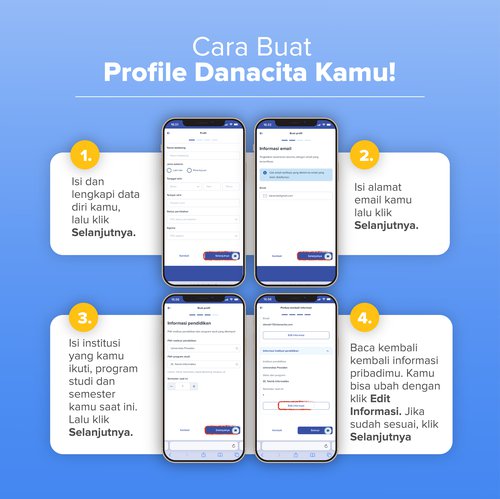 Cara Buat Profile Danacita