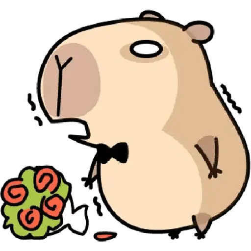 stickers_Sé_un_Capibara_cute_❤️🦫