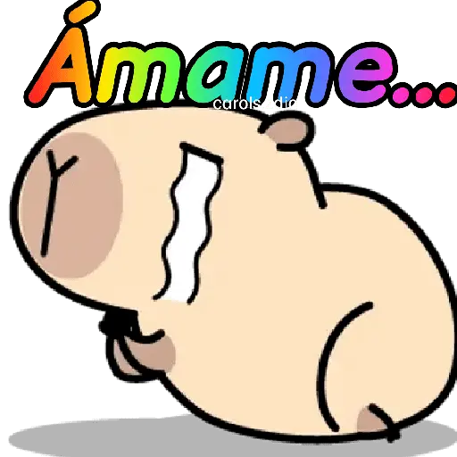 stickers_Sé_un_Capibara_cute_❤️🦫